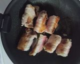 ズッキーニの豚バラ巻き作り方4写真