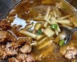 レンチン簡単、米粉でとろみの麻婆豆腐作り方5写真