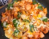 野菜たっぷりチーズポークチャップ作り方5写真