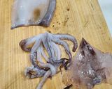 スルメイカと夏野菜のスープ作り方3写真