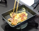 【簡単・節約】ベーコンとろ卵弁当作り方5写真
