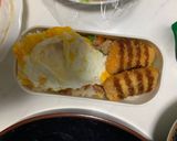 レンジ簡単洋風梅焼き鶏味オムライス弁当作り方16写真