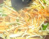 タケノコとモヤシの牛脂炒め作り方3写真