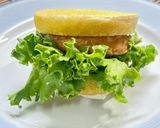 玉ねぎ天のイングリッシュマフィンサンド作り方6写真