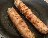 肉巻きキャベツの玉子焼き作り方3写真