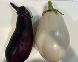 2種のなすステーキ（紫ナス&白ナス）作り方1写真