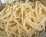 簡単　えのき豚肉の和風パスタ作り方11写真