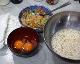 フライパンでケークサレ作り方1写真