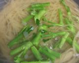 ガツンと！しらすと菜の花のペペロンチーノ作り方2写真