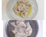 レンジで簡単♪甘辛鶏皮のさっぱり煮作り方1写真