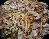 簡単！豚肉とごぼうのしぐれ煮作り方5写真