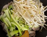 残り物で豚バラと青梗菜ともやしのオイ炒め作り方5写真