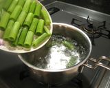 イタドリの天ぷら&皮茶&油炒め作り方6写真