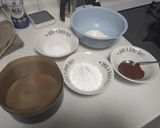 米粉のチョコショート（バター不使用）作り方1写真