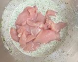 揚げない＆やわらか【鶏むね肉の磯部揚げ】作り方3写真