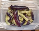 レンジde簡単ナスと香味野菜ザク辛和え♪作り方2写真