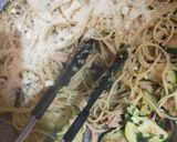 ズッキーニとツナのパスタ作り方10写真