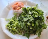 大山のぶ代さん直伝!鮭と春菊のバター炒め作り方1写真