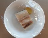 レンジで簡単☆お一人様冷凍サバの味噌煮。作り方1写真