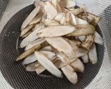 お腹に優しい牛ごぼうの炒め煮作り方1写真