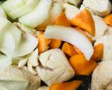 レトルトカレー●チキンカボチャカレー作り方1写真