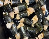鶏ささみ♪簡単スティック磯辺巻き⭐️作り方5写真