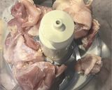 レンコンパウダー入り鶏肉団子のスープ作り方1写真