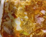 4毒抜き・レンチン豚肉と半熟玉子丼作り方7写真