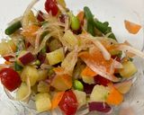 【簡単副菜】さつまいも🍠と彩り野菜のサラダ作り方6写真