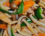 ギョニソの野菜炒め＊焼き肉のタレ炒め作り方5写真