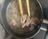 とりレバーのネギごま油塩和え作り方3写真