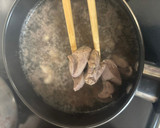 とりレバーのネギごま油塩和え作り方3写真