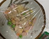 レンジ冷めても美味しいオイトマト炒飯弁当作り方3写真