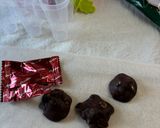 ピーナッツチョコ入り✨カフェラテアイス作り方2写真