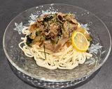 🍖豚肉と小松菜の甘辛肉ぶっかけうどん作り方6写真