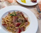 三浦野菜✽赤かぶのクリームパスタ作り方11写真
