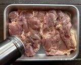 チキンステーキ⭐︎テリヤキレモンソースがけ作り方2写真
