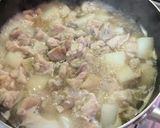 簡単★昼食!「とり肉と大根の炊いたん」作り方3写真