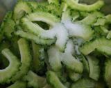 土佐風ゴーヤの塩昆布和え作り方2写真