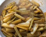 ウドのきんぴら作り方4写真