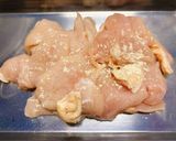 鶏むね肉と青梗菜のクリーム煮込み作り方2写真