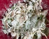 海老・しめじ・玉ねぎ・三つ葉のかき揚げ★作り方10写真