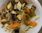 さっぱり洋風ごま素麺汁味根菜茄子甘酢酢豚作り方15写真