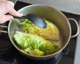 焼きキャベツのスープ作り方3写真