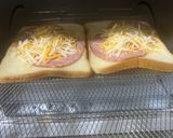 シャウ　スライス＆チーズのホットサンド作り方2写真