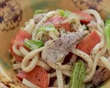 ☆甘辛肉ぶっかけうどん☆作り方7写真
