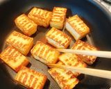 フライパンのまま食卓へ♪厚揚げのキムチーズ焼き作り方2写真