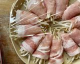 【節約】もやしのヘルシー肉巻きレンジ蒸し作り方2写真