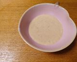 超簡単！梅豆乳胡麻だれ作り方4写真