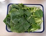 小松菜と油揚げのレンチン煮浸し作り方1写真
